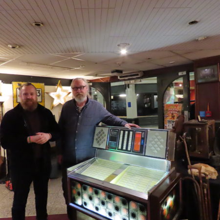 Danny Howard (left) and John Savage (right) at MIH Bazaar in Southport.
Photo by Andrew Brown Media