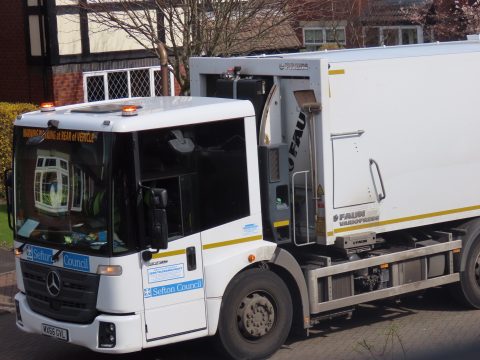 Refuse collectors clear 53 double decker buses worth of green waste in one day
