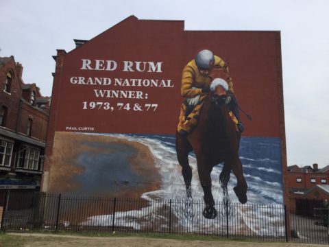Huge Red Rum mural should become a World Heritage Site says Kelly Cates