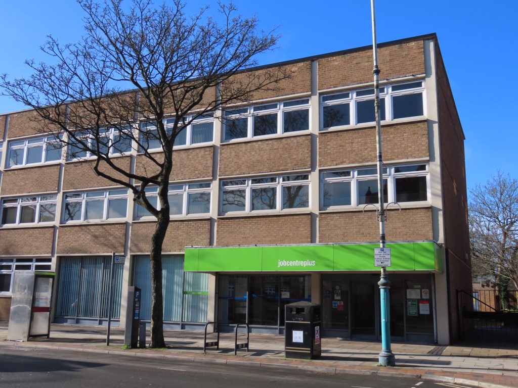Southport JobCentre. Photo by Andrew Brown Media