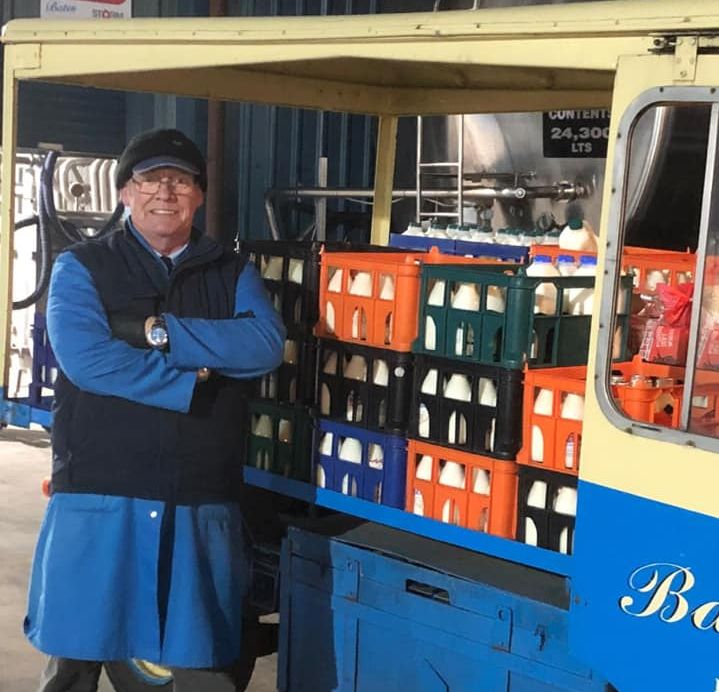 Alan Rimmer is retiring after 40 years working for Bates Dairy in Southport