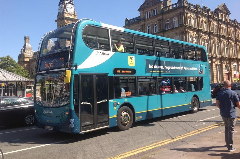 An Arriva Bus in Southport. Photo by Andrew Brown Media