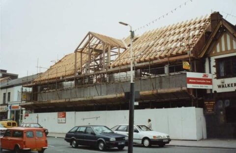 Rare unseen 1980s photos reveal Southport shopping centre being built