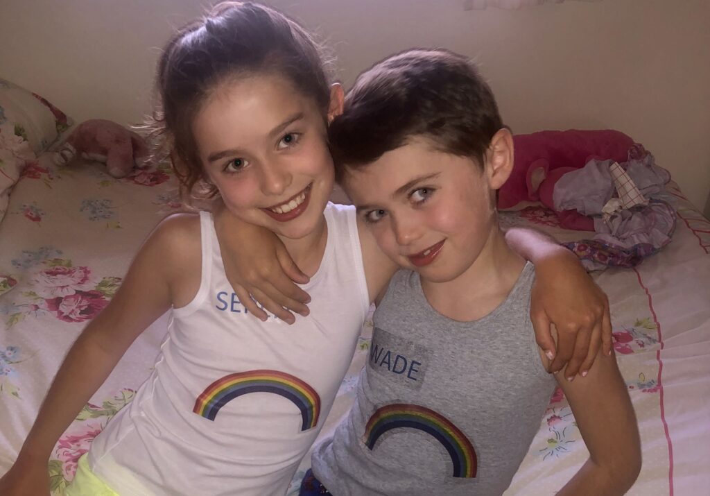 Seren Farrington and her brother Wade have been raising money for Southport and Ormskirk Hospital NHS Trust